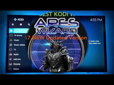 how to install ares wizard for kodi 17